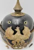 Prussian Landwehr Infantry Enlisted Pickelhaube with Field Cover Visuel 11